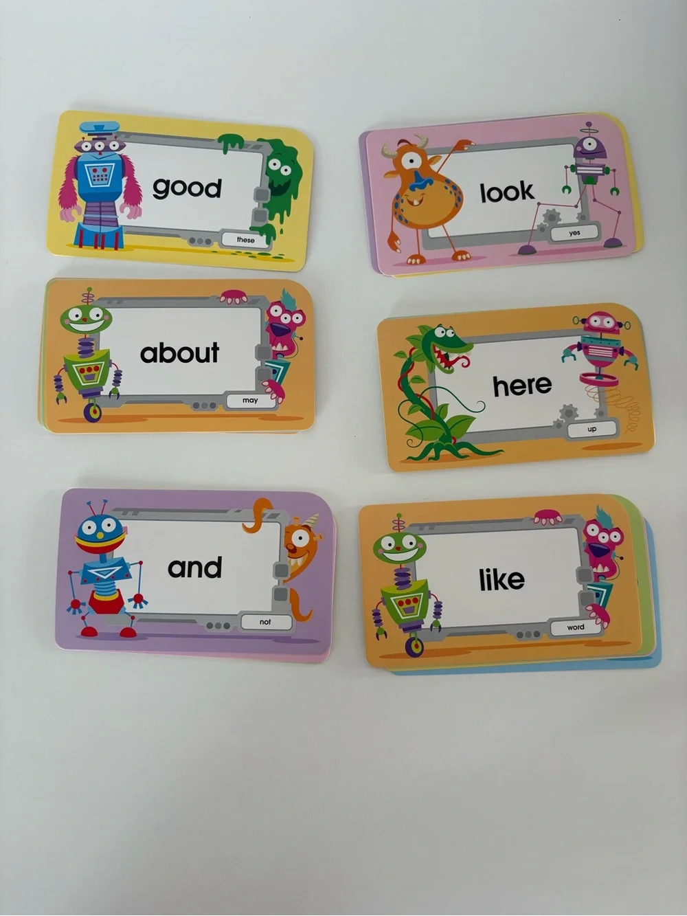 School Zone Sight Words Flash Cards 5+ up